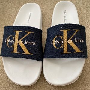 Calvin Klein slides